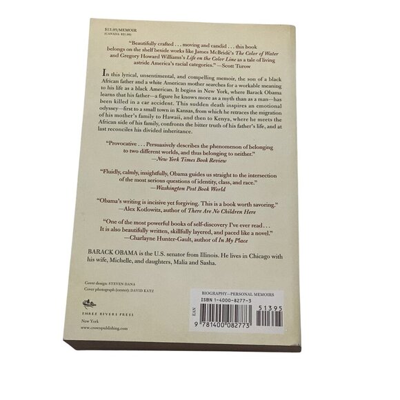 Dreams From My Father By Barack Obama Paperback - Picture 6 of 14